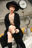 Miniature Anime Silicone Sex Doll 60cm Reka